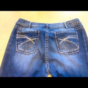 Silver Jeans Co. Suki bootcut plus size jeans womens sz 22w